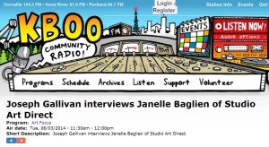 Radio interview about art consulting in healthcare and hospitality projects with Studio Art Direct's Janelle Baglien